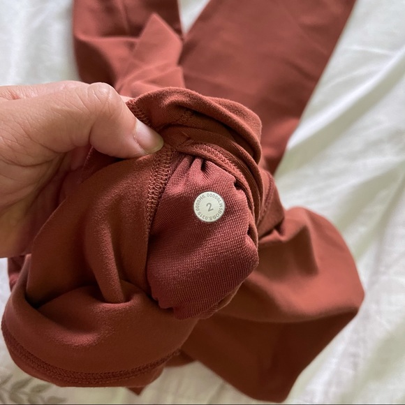 LULULEMON Rustic Clay Align Leggings 28" Sz 2 - Picture 7 of 7